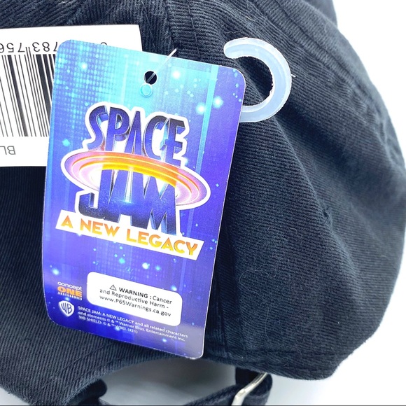 New Unisex Warner Bros Looney Tunes Space Jam A New Legacy Basketball Dad Hat OS - Picture 9 of 9